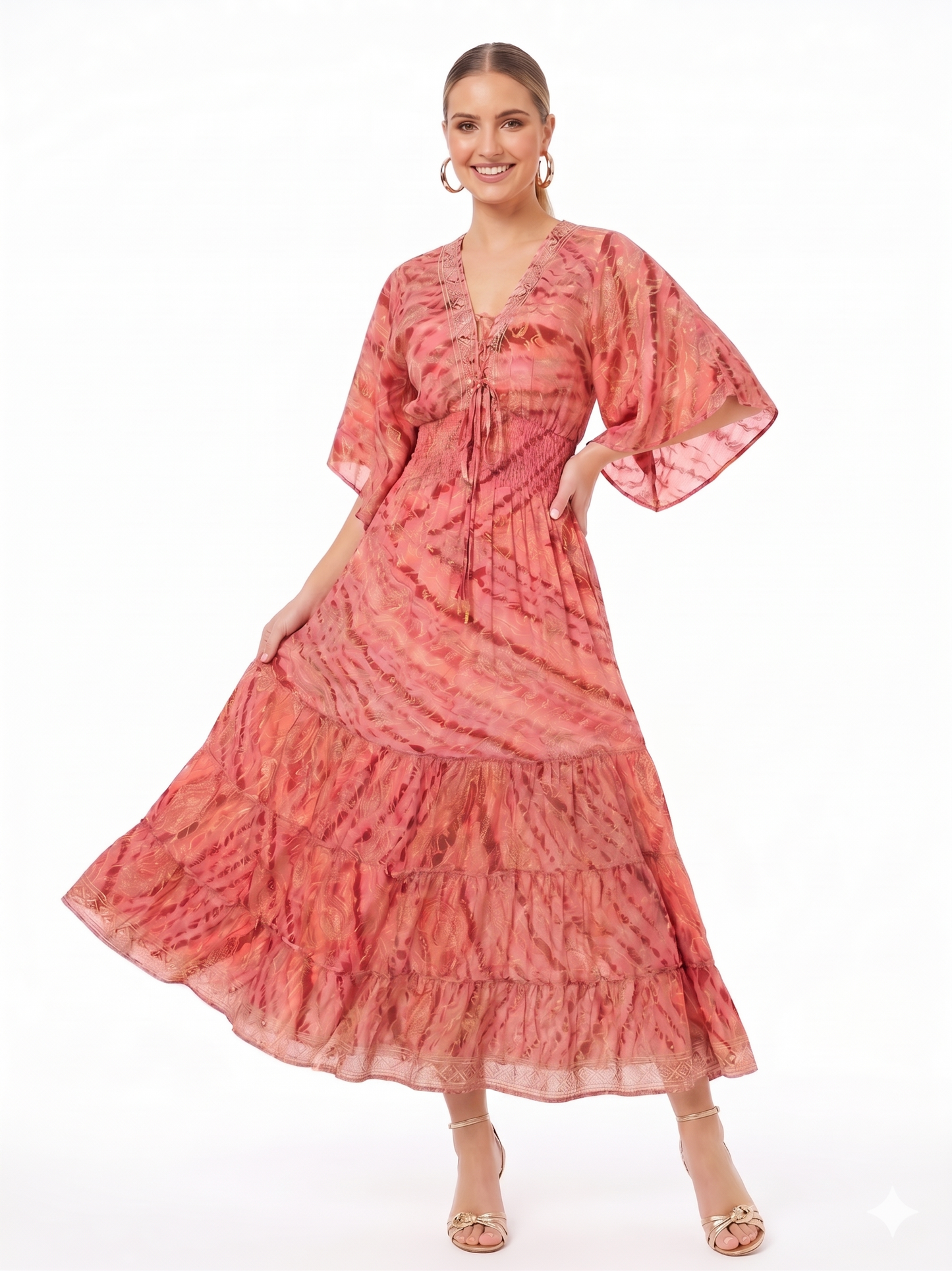 VESTIDO LARGO BOHEMIO "BRISA ENCANTADA"