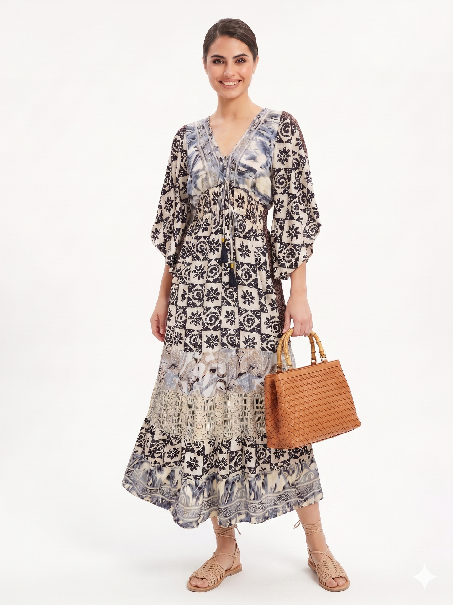 VESTIDO BOHO "LA DAMA DEL ESTE"