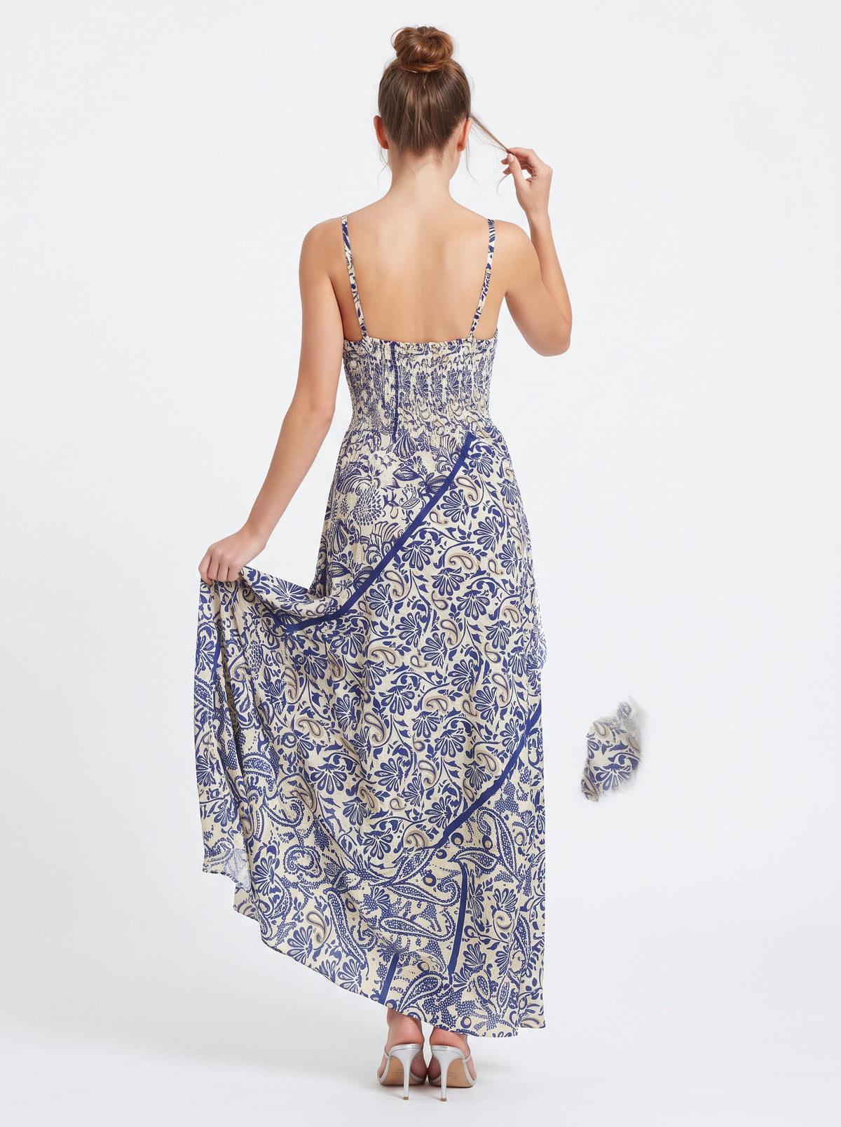 VESTIDO LARGO BOHO "ARENA & BRISA"