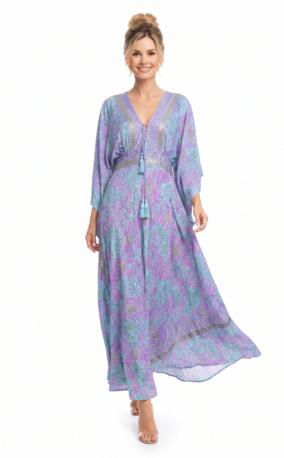 VESTIDO BOHEMIO "TIERRA SERENA"