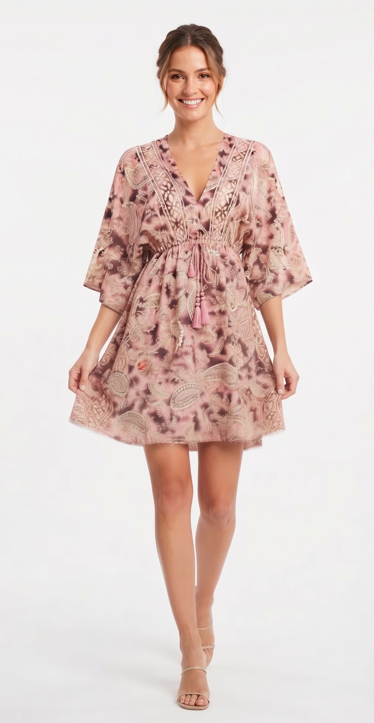 VESTIDO BOHEMIO "BESO DE ARENA"