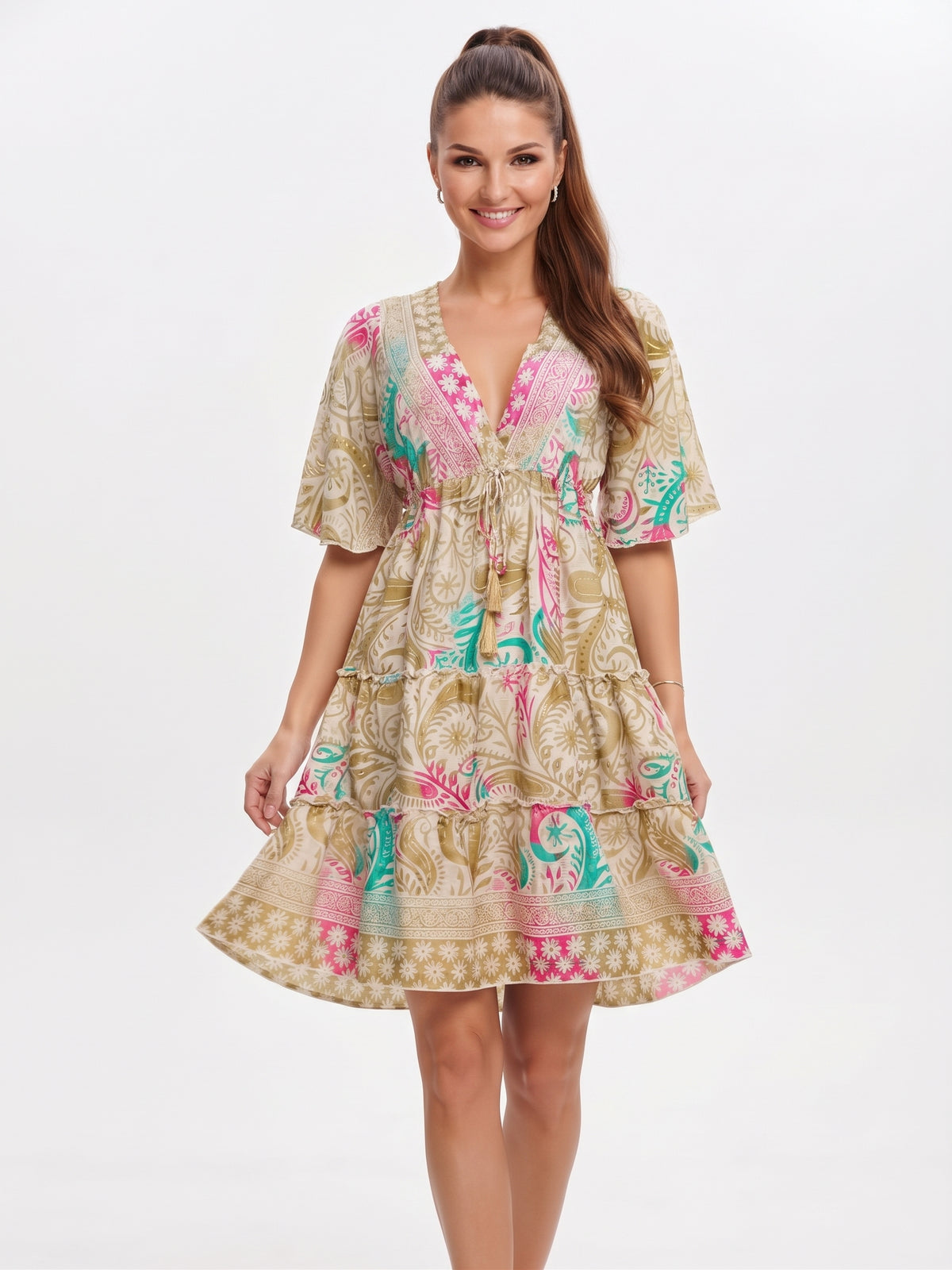 VESTIDO BOHEMIO "ENCANTO DE BALI"