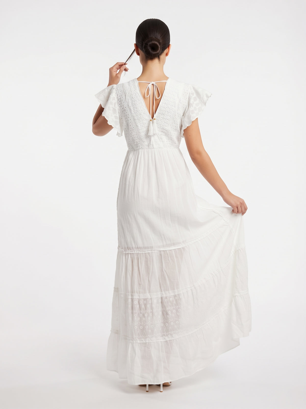 VESTIDO BOHEMIO "ROSA DE CAPRI"