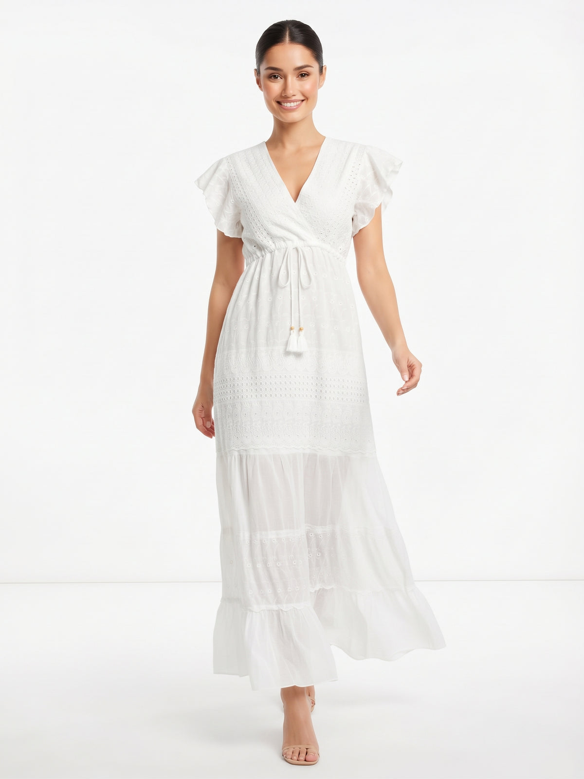 VESTIDO BOHEMIO "ROSA DE CAPRI"