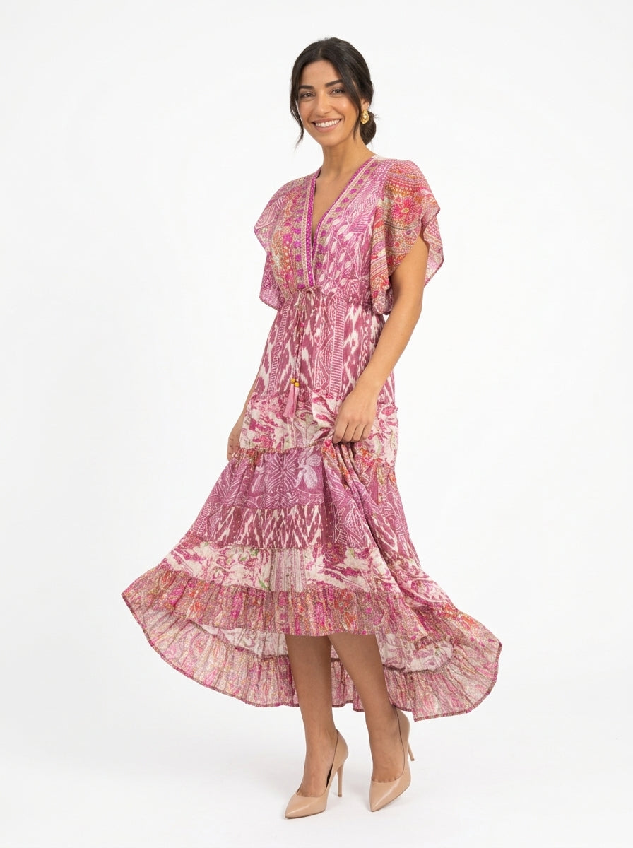 VESTIDO BOHEMIO "SUSPIRO DE TOSCANA"