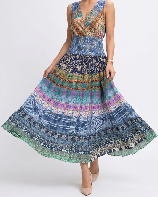 FALDA MAXI BOHEMIA "COLORS"