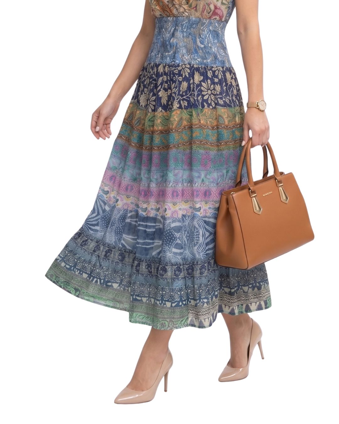 FALDA MAXI BOHEMIA "COLORS"