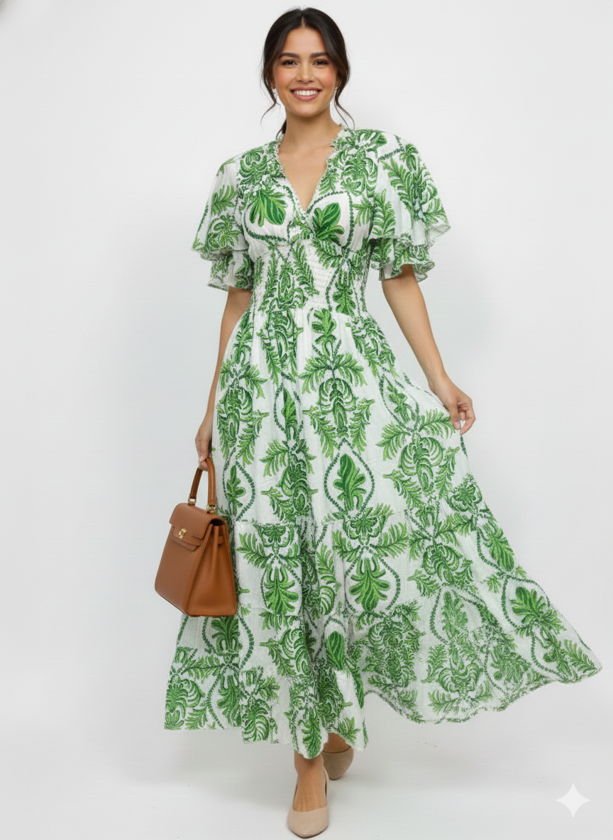 VESTIDO ROMANTICO "SIENA"