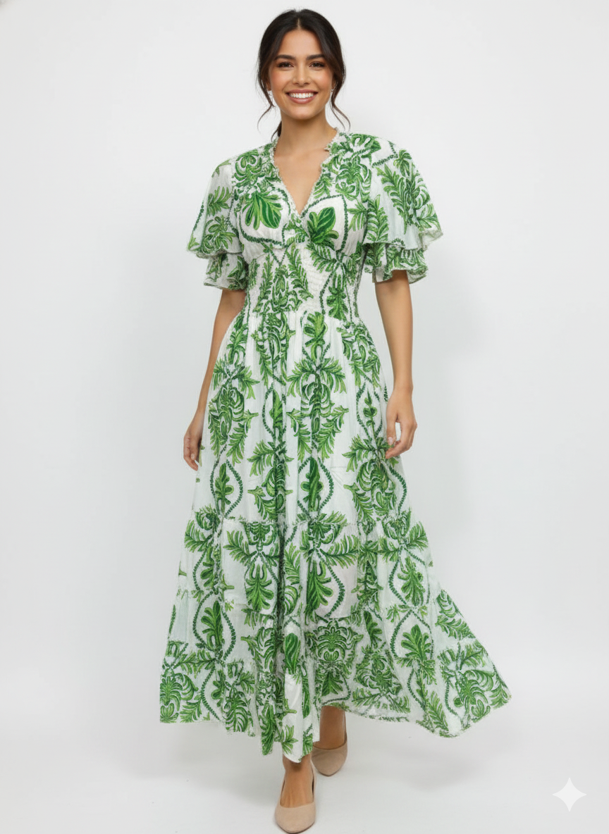 VESTIDO ROMANTICO "SIENA"