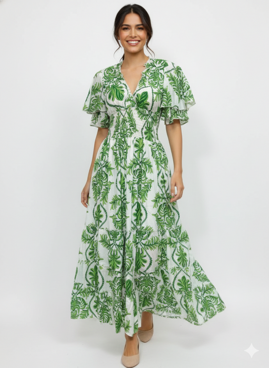 VESTIDO ROMANTICO "SIENA"