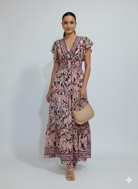 VESTIDO LARGO “NUBE DE ALGODON”