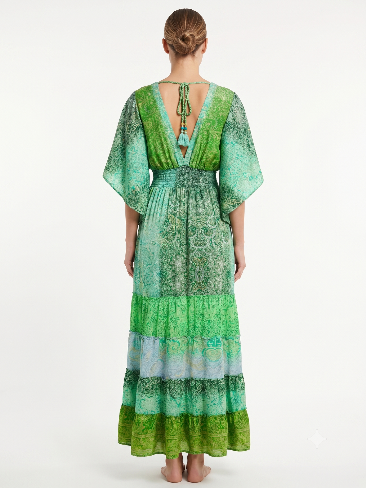 VESTIDO BOHO CHIC "PERLA TROPICAL"