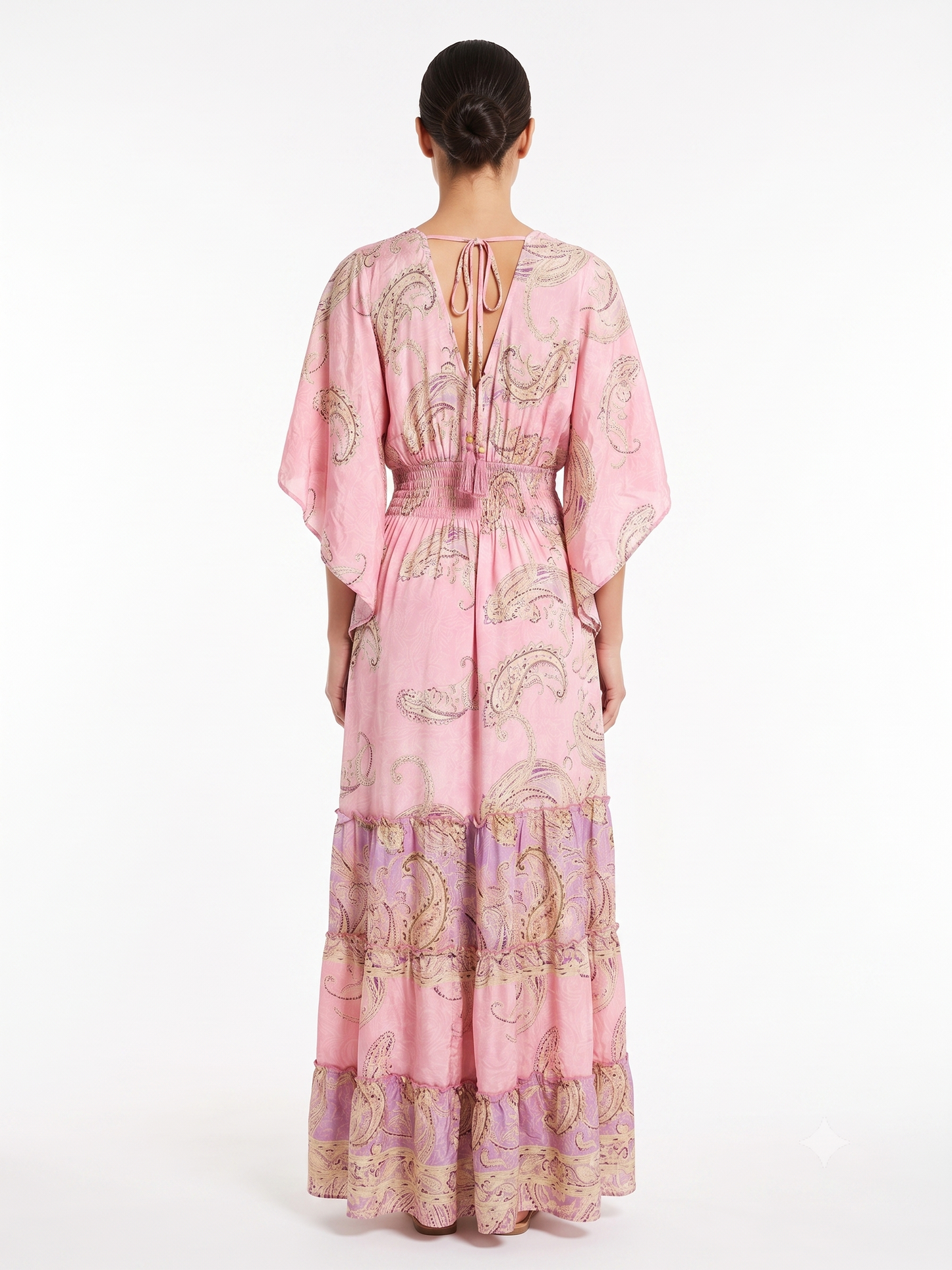 VESTIDO BOHEMIO "MAR DEL NORTE"