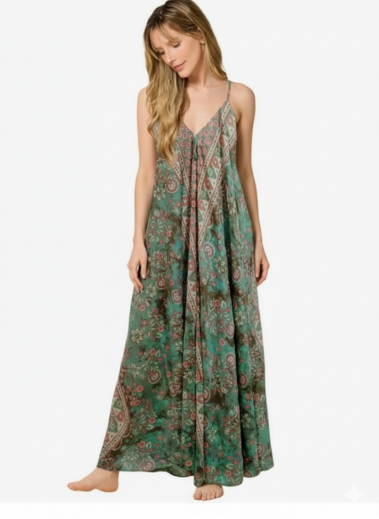 VESTIDO BOHEMIO "CALIDO Y FRESH