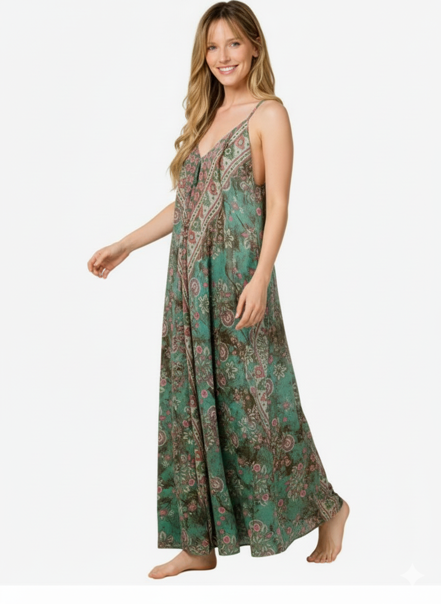 VESTIDO BOHEMIO "CALIDO Y FRESH