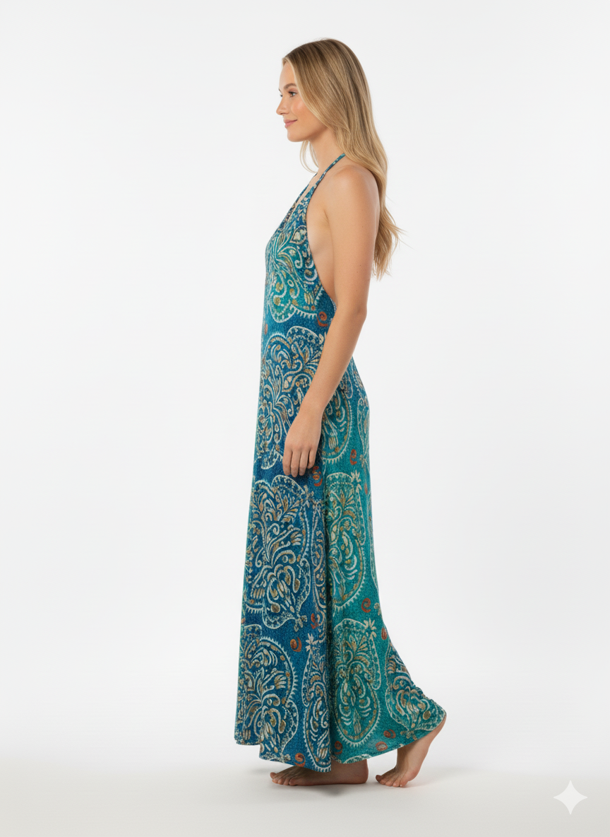 VESTIDO BOHEMIO "BRISA DE PALMERA"