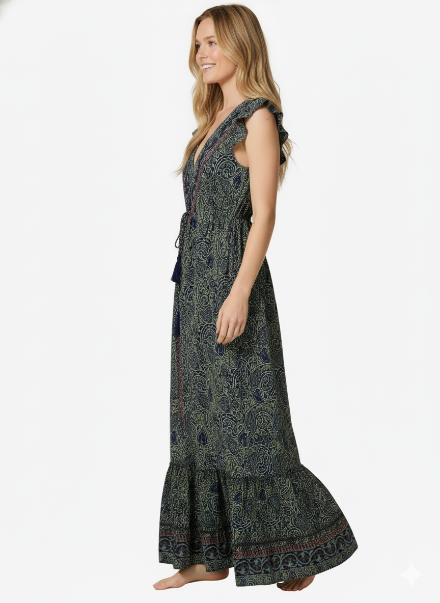 VESTIDO LARGO BOHEMIO FRESCURA