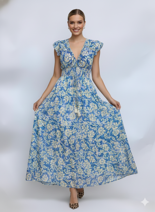 VESTIDO LARGO BOHEMIO