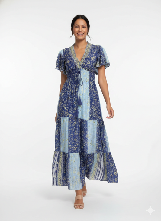 VESTIDO BOHEMIO "ENCANTO"