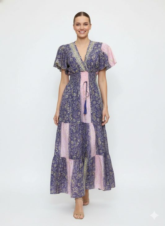 VESTIDO BOHEMIO"PALMA ENCANTADA