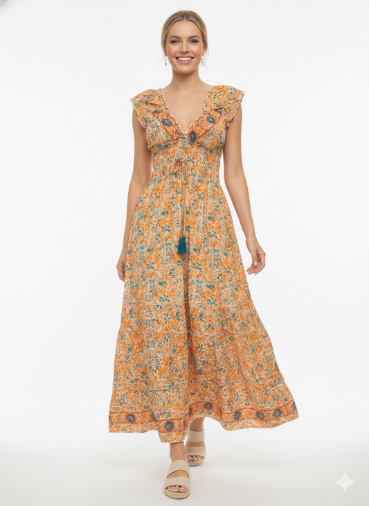 VESTIDO ROMANTICO "SIENA"