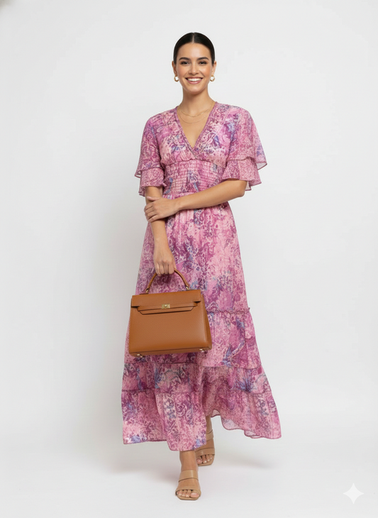 VESTIDO BOHO "TIERRA SERENA"