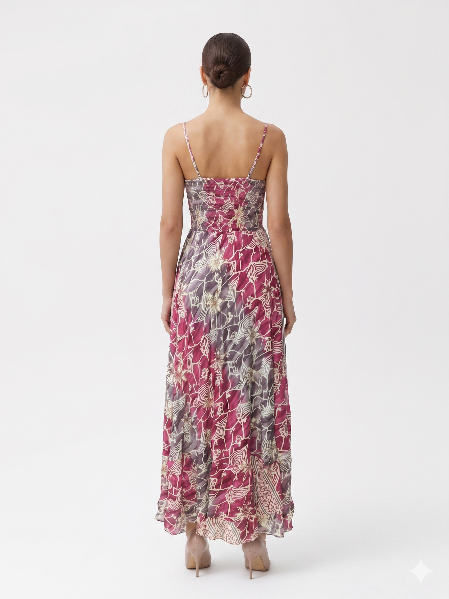 VESTIDO BOHEMIO "BAHIA DORADA"