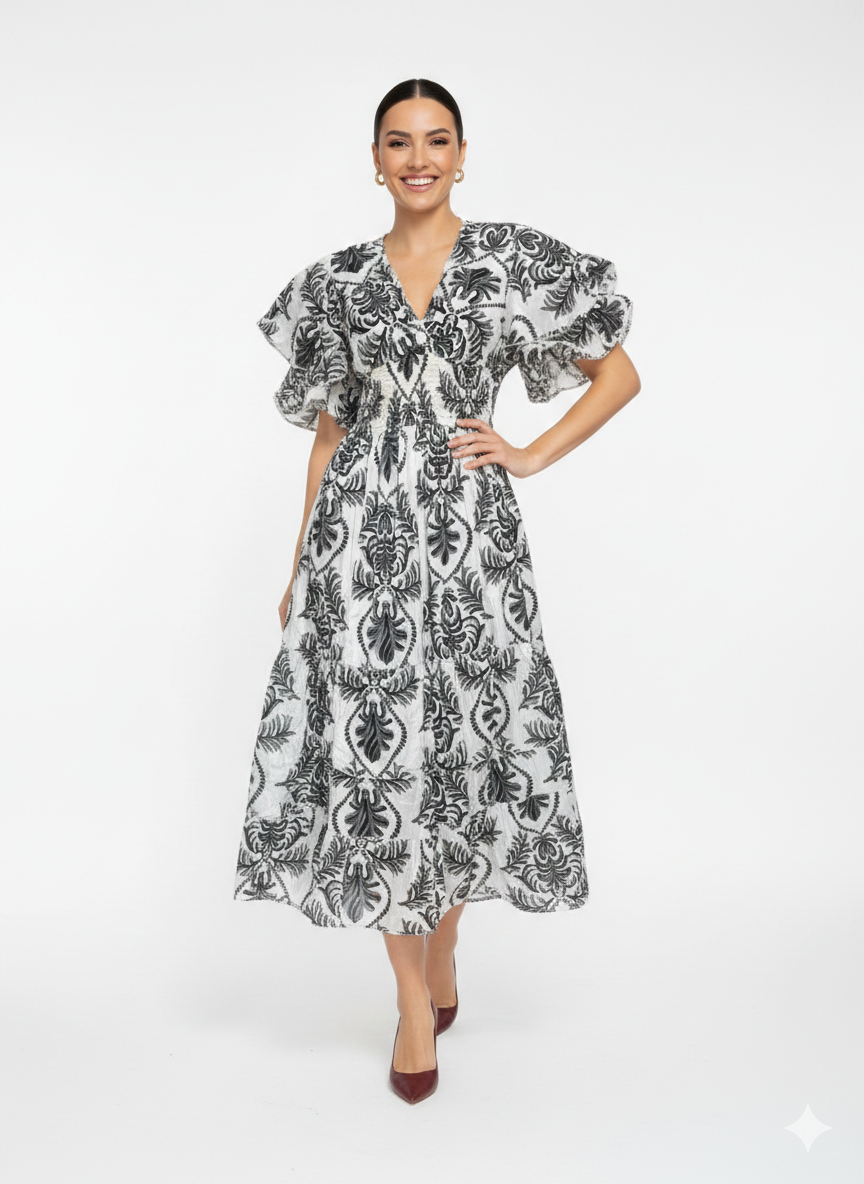 VESTIDO LARGO BOHO "UN NUEVO DIA"