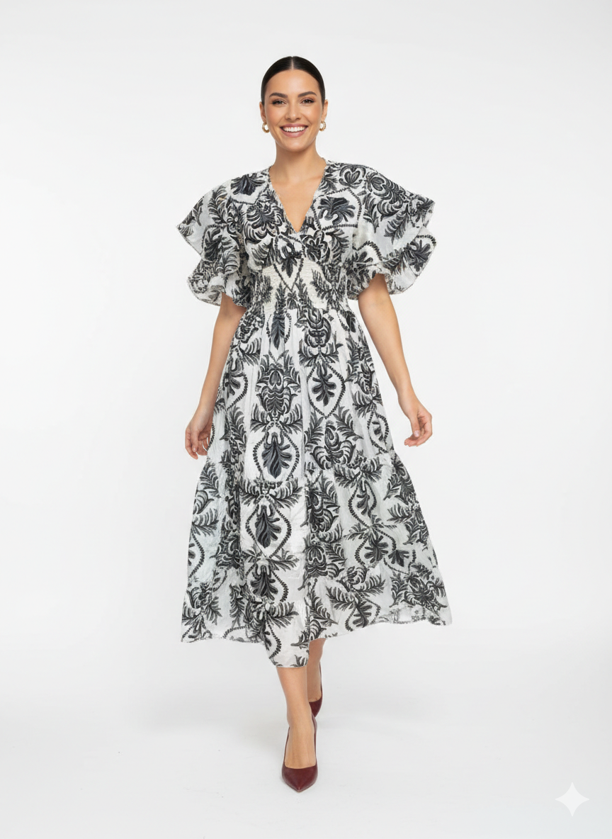 VESTIDO LARGO BOHO "UN NUEVO DIA"