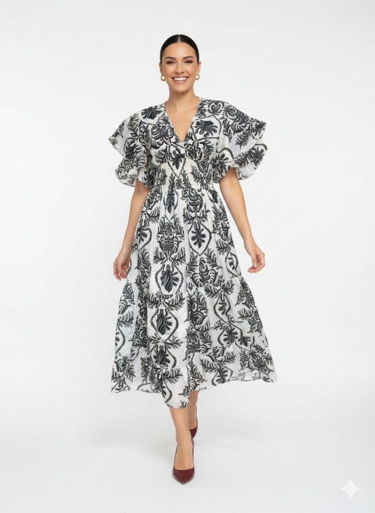 VESTIDO LARGO BOHO "UN NUEVO DIA"