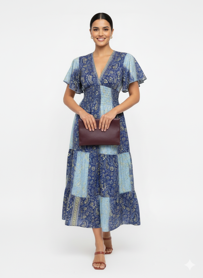 VESTIDO BOHEMIO "SUEÑO CARIBEÑO"