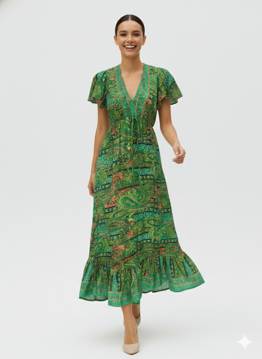 VESTIDO DE VERANO "FLOR DE OASIS"