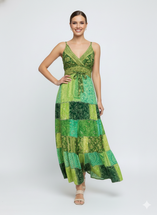 VESTIDO LARCO BOHEMIO "ARENA CORALINA2