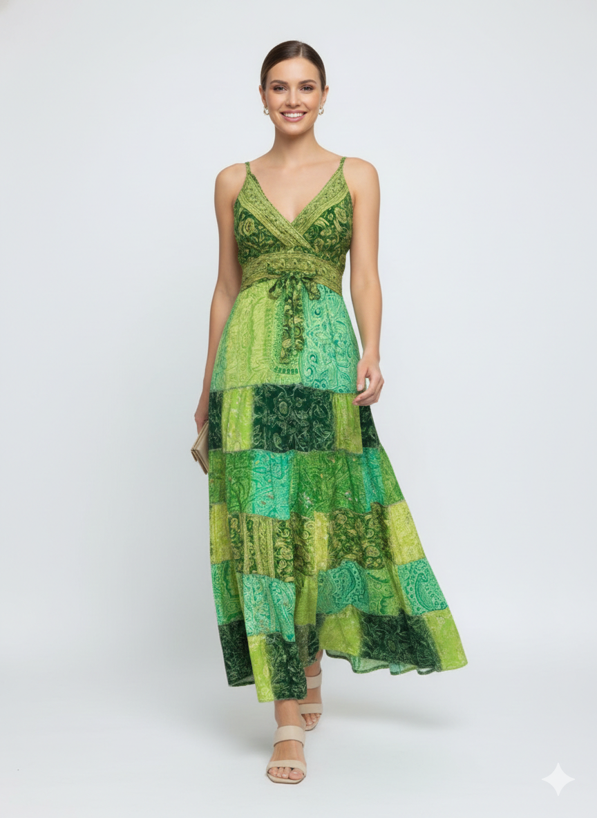 VESTIDO LARCO BOHEMIO "ARENA CORALINA2