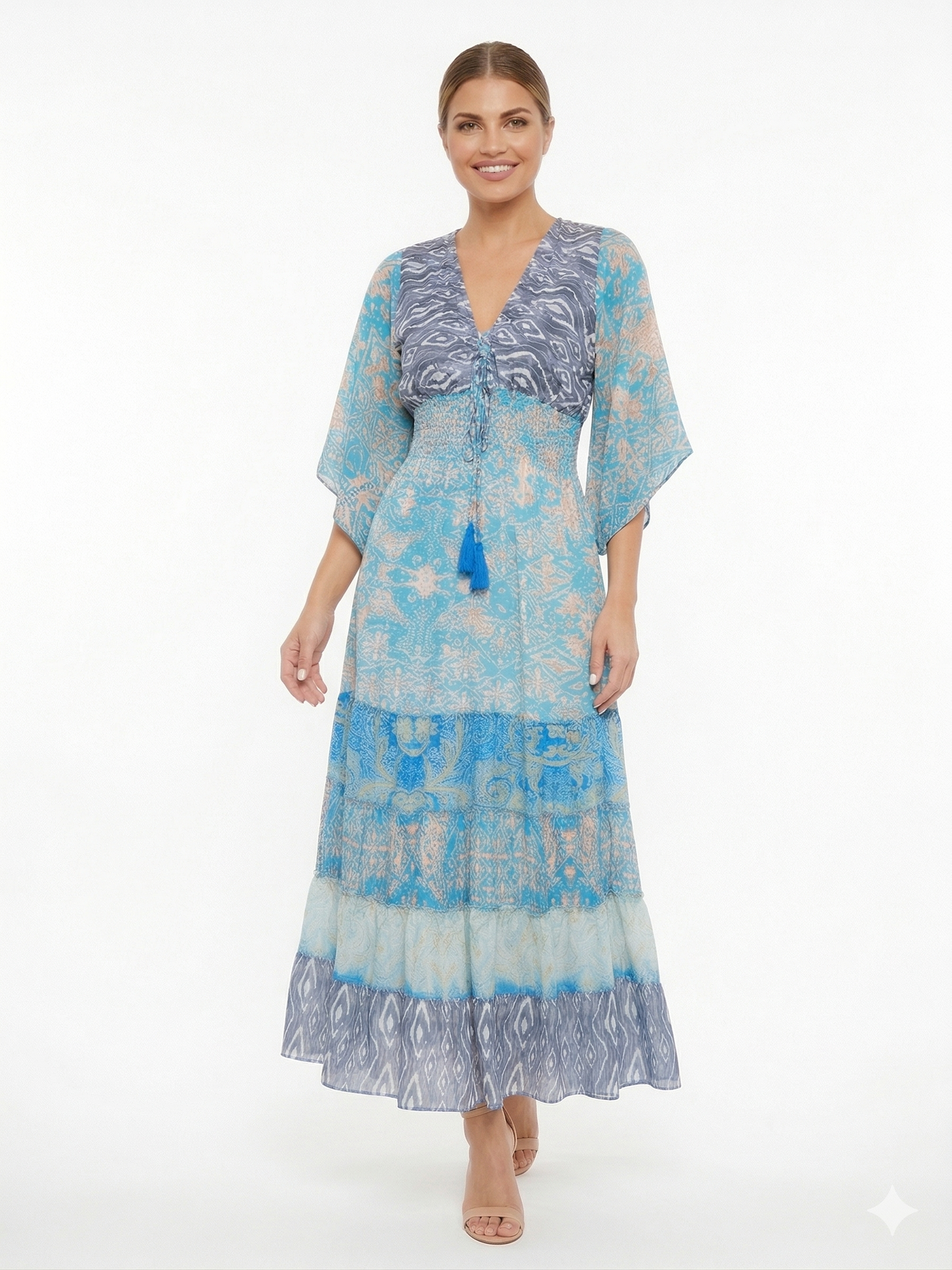VESTIDO BOHEMIO "SOL DE ARENA"