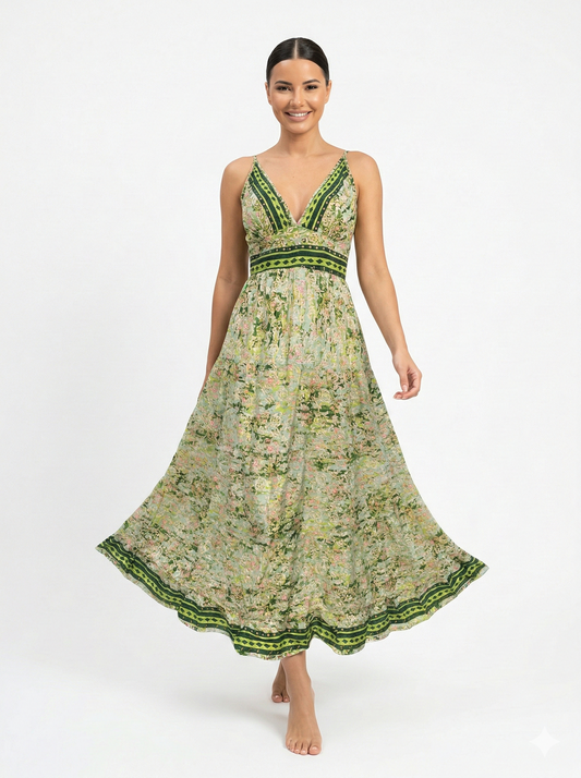 VESTIDO DE TEMPORADA "FEMINIDAD PURA"