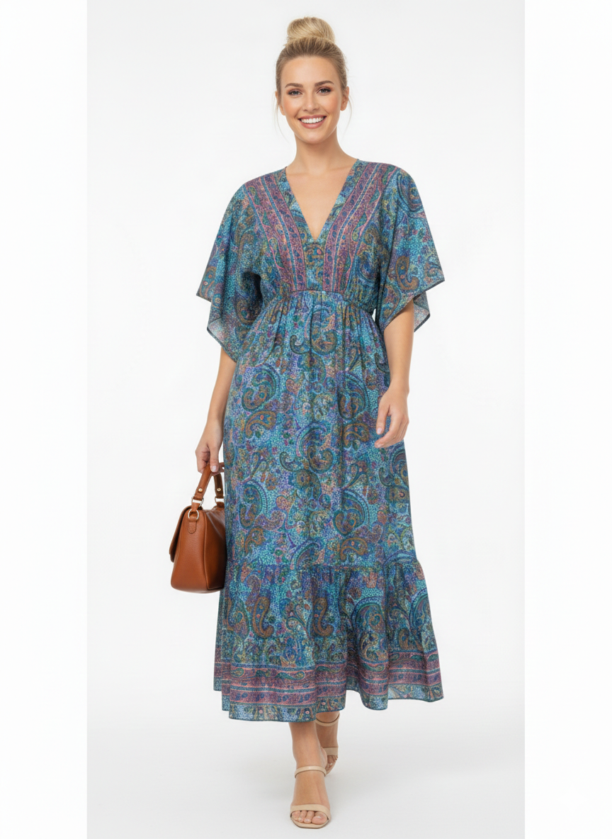 VESTIDO BOHEMIO "FRESCO AMANECER"