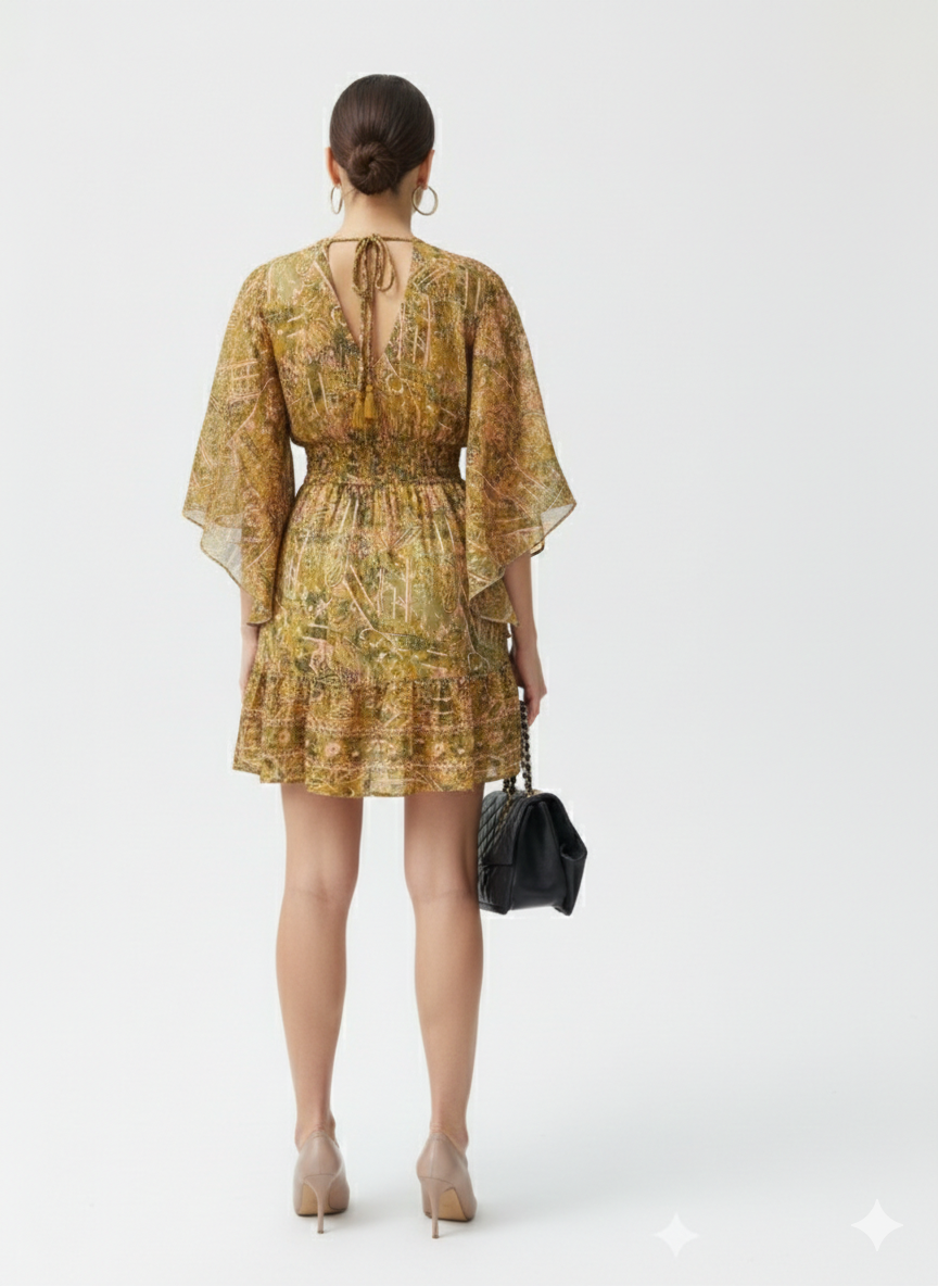 VESTIDO BOHEMIO "BRISA DE AZUCAR"