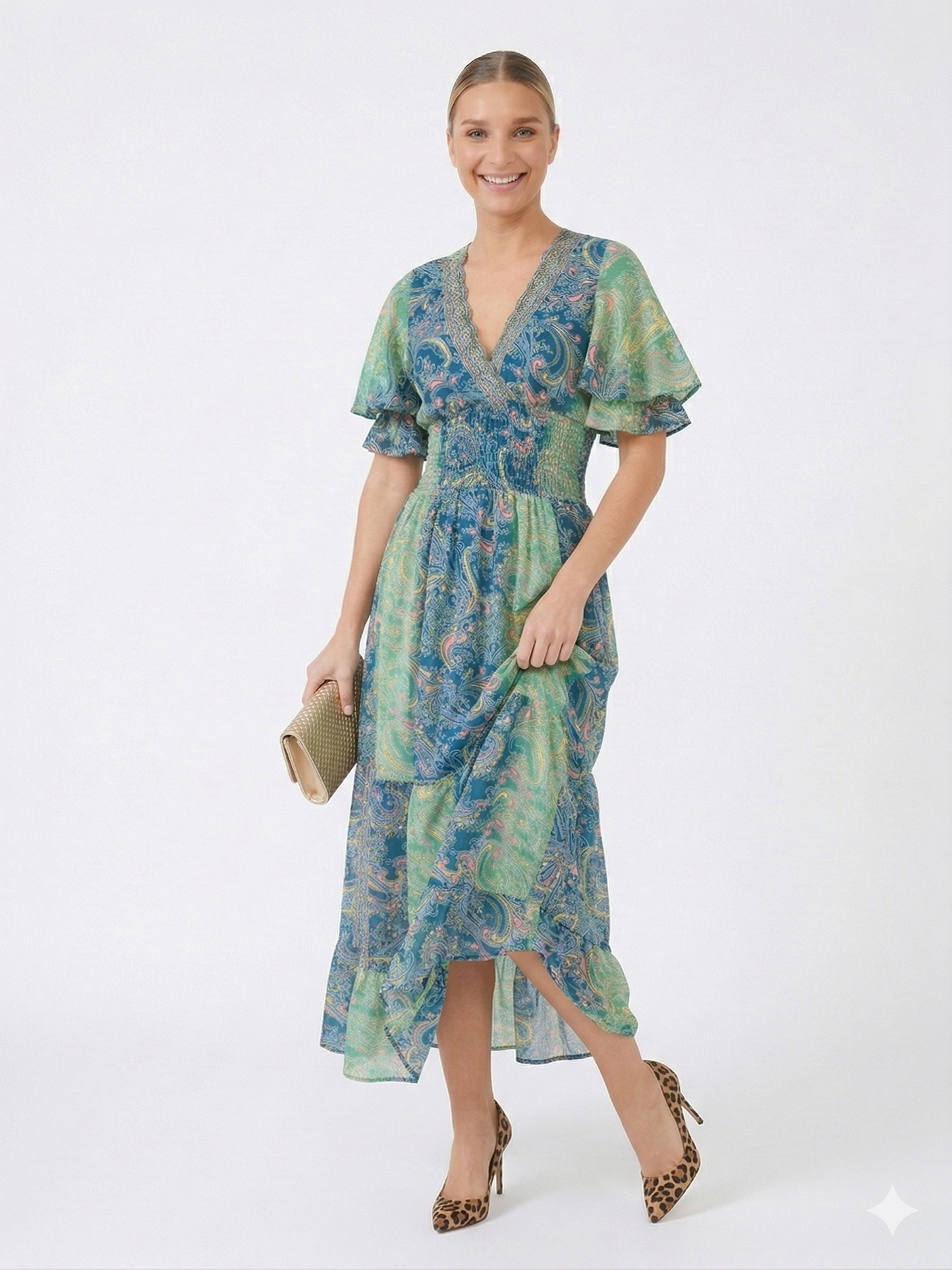 VESTIDO DE VERANO "RAYO DEL TROPICO"