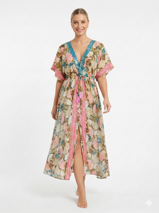 VESTIDO BOHEMIO "ENCANTO DE SIRENA"