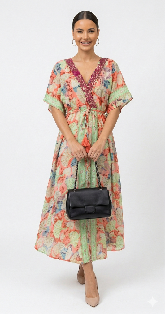 VESTIDO BOHEMIO "VIENTO DEL SUR"