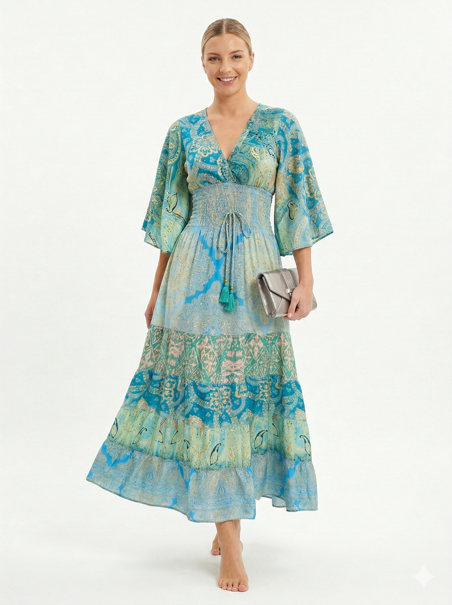 VESTIDO LARGO BOHEMIO "ALMA BOHEMIO"