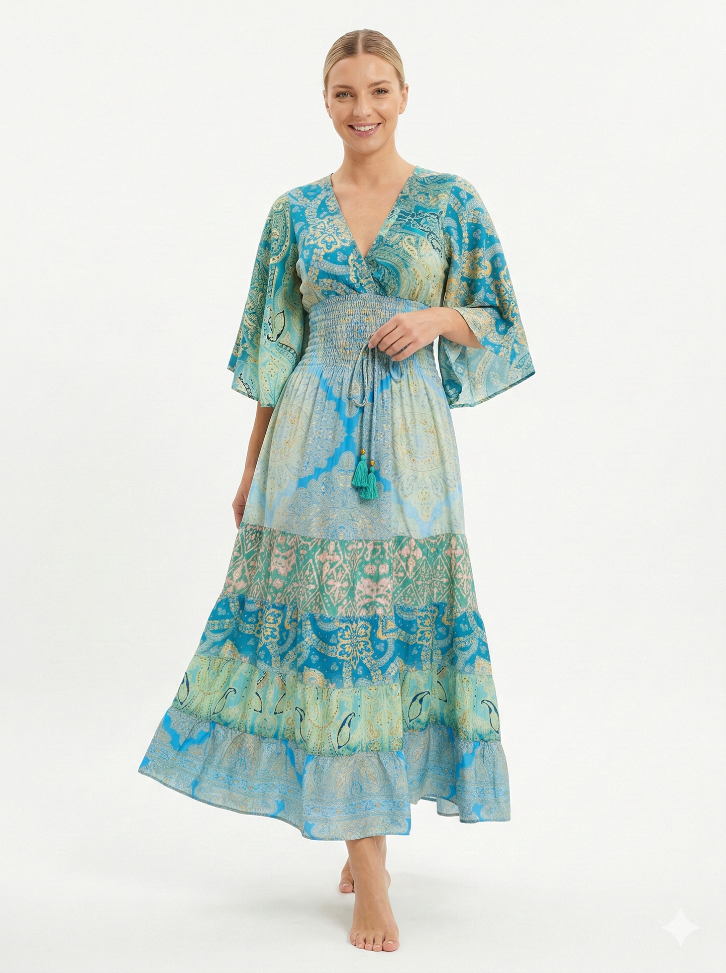 VESTIDO LARGO BOHEMIO "ALMA BOHEMIO"