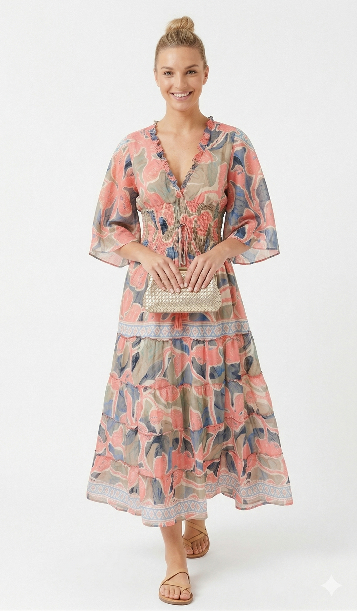 VESTIDO BOHO CHIC "SUEÑO DE PALMA"