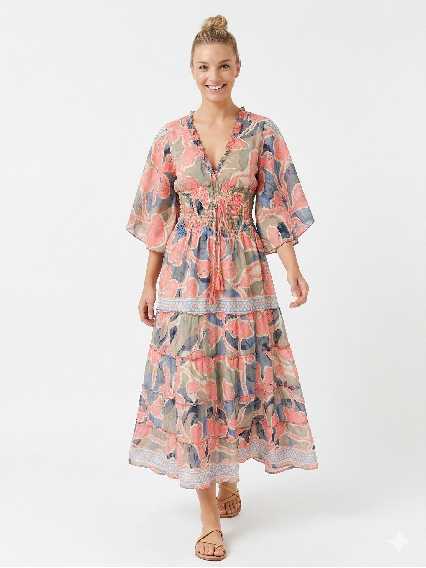 VESTIDO BOHO CHIC "SUEÑO DE PALMA"