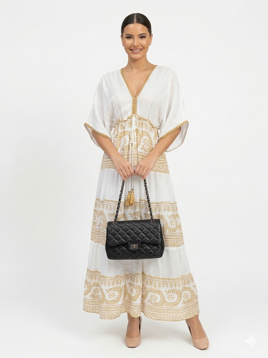 VESTIDO BOHEMIO "MELODIA DE COCO"