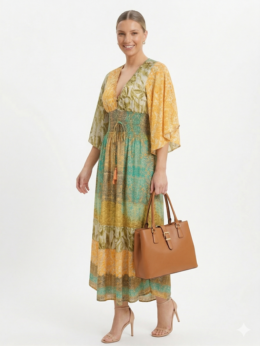VESTIDO BOHEMIO "FRESCO AMANECER"