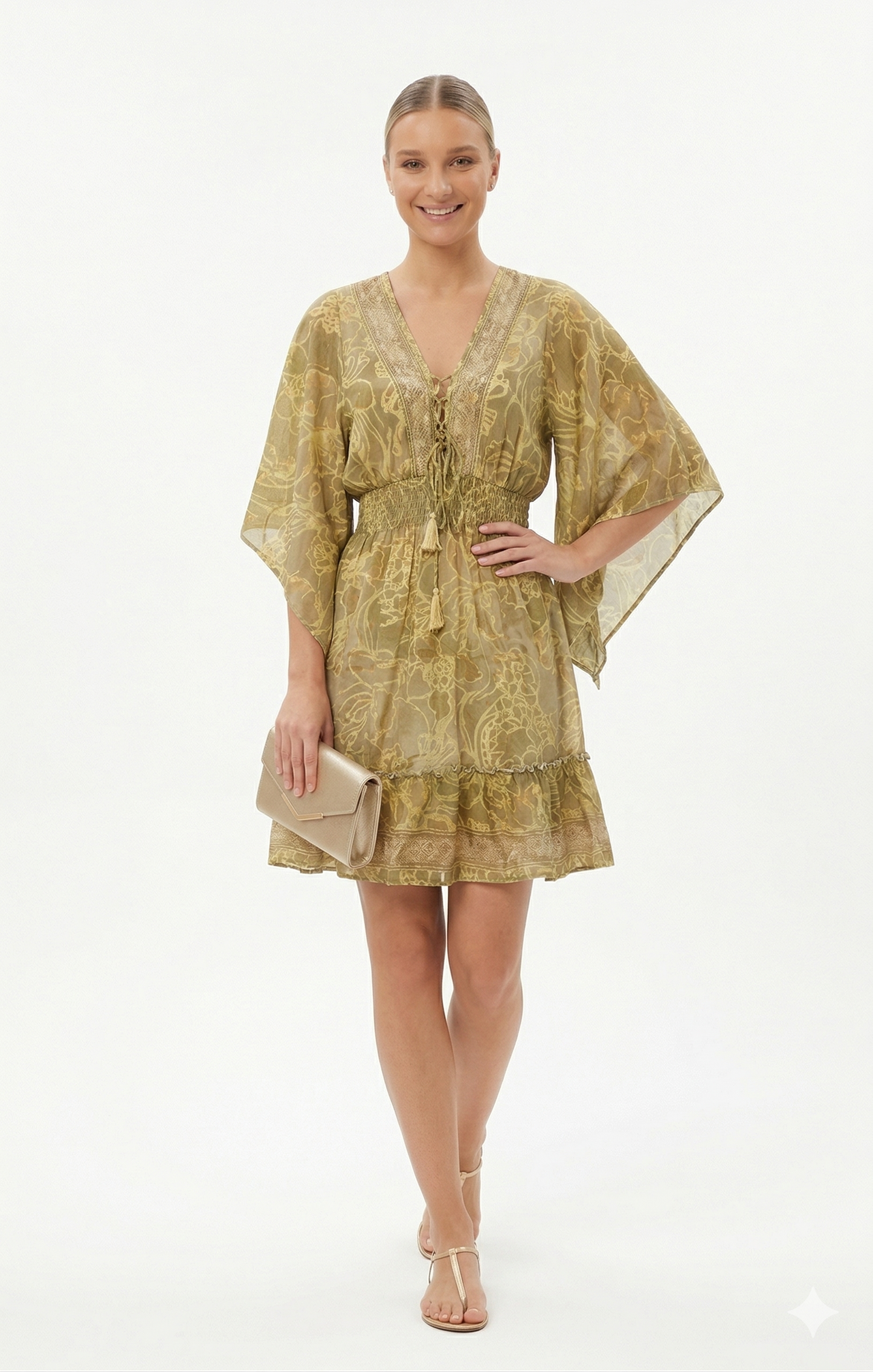 VESTIDO BOHO CHIC "SUEÑO DE PALMA"