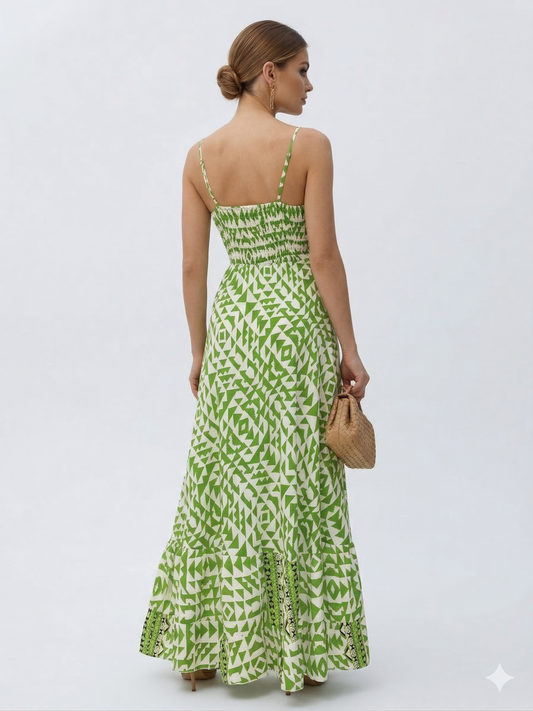 VESTIDO BOHO " AURORA DE CORAL"