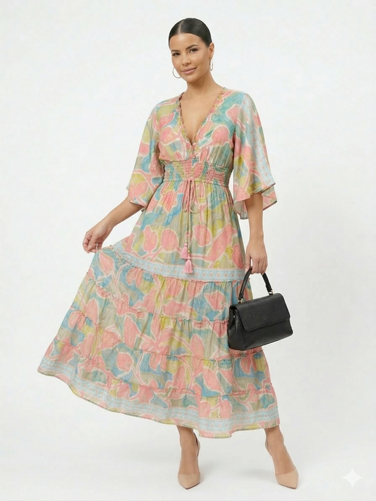 VESTIDO BOHEMIO "BRISA DEL SOL"